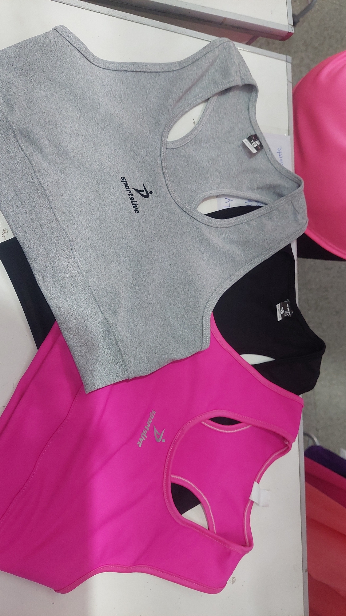 Top Deportivo SportsLive Gris